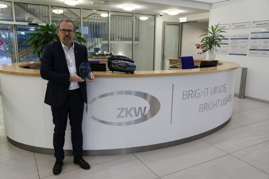 슈테판 하웁트만 ZKW 부사장. <LG전자 제공>